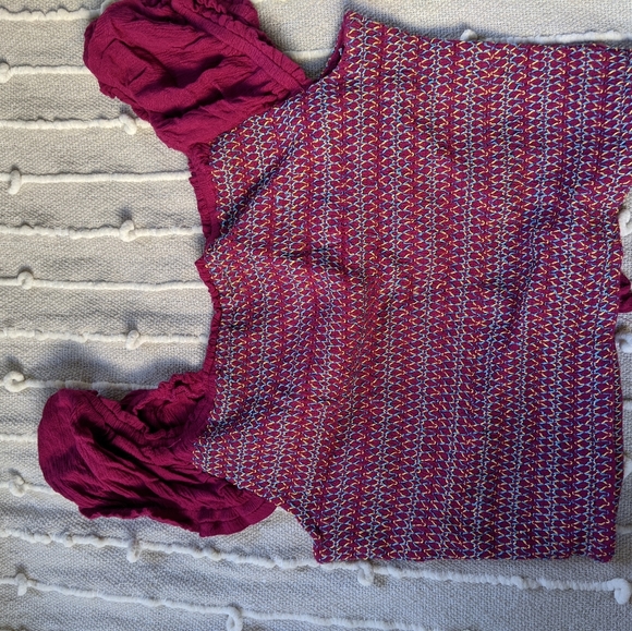 Colorful Crop Top - Picture 2 of 3